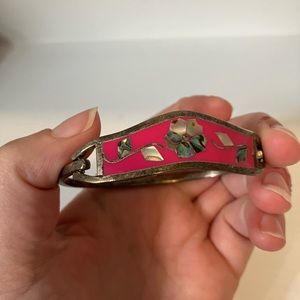 Antique enamel bracelet